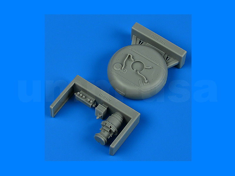 QB49178 AH-64D Longbow Apache AN/APG-78 fire control radar 1/48